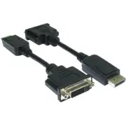 4Xem 4Xdpmdvifa10 10In Displayport Male To Dvi Female Adapter Converter White