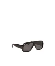 Palm Angels Eyewear Reedley Shield Frame Sunglasses 63 Black