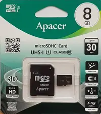 在飛比找Yahoo!奇摩拍賣優惠-彰化手機館 記憶卡 Apacer 宇瞻 MicroSD SD