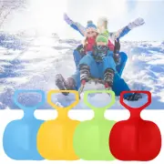 Snow Sled Board Outdoor Winter Plastic Skiing Boards Snowboard Sled Luge for New