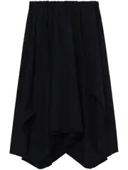 [COMME des GARCONS COMME des GARCONS] Draped Wool Skirt