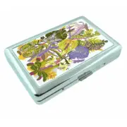 Plant Bug Art Em1 Silver Case / Metal Wallet Card Money Holder