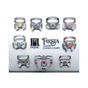 Coltene Whaledent H09966 Fiesta 9 Color Coded Winged Clamp Pak Set