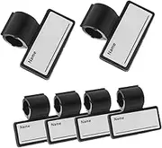 LIFKOME 6Pcs Double Sided Name Labels Hand Held Identification Tags for Medical Professionals Easy to Write and Use Present for Doctors and Nurses