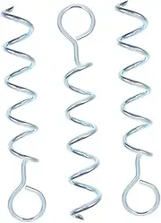 Totority 3Pcs Heavy Duty Tent Stakes Durable Camping Pegs for Secure Outdoor Use for Beach Tents Canopies Gazebos and Gardening