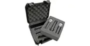 SKB iSERIES WATERPROOF FOAM 6 MIC HARD CASE for SHURE SM58, SM57, EV Microphones