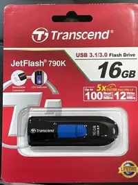 在飛比找Yahoo!奇摩拍賣優惠-Transcend 創見 16GB 隨身碟 (MODEL:J