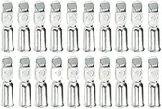 20/100Pcs 50 Amp Copper Terminals Connector for 50a Anderson Style Plugs Contacts (20PCS)