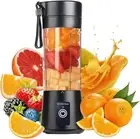 Portable Blender,Mini 6-blade Mixer for Smoothie,Milkshake,USB Rechargeable