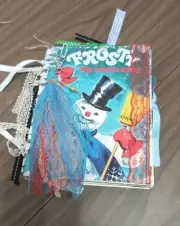 LGB Frosty The Snowman Junk Journal handmade
