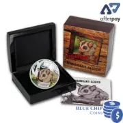 2015 $1 Endangered and Extinct Mahogany Glider 1oz Silver Proof Coin
