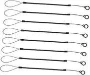 Tablet Pens Coil Spring Straps Pcs Stylus Lanyard Cord Elastic Rope Secure Tether for Drawing Stylus