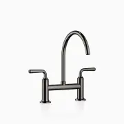 Dornbracht VAIA Two-hole bridge mixer for rinsing/Profi spray 19815809-19 Dark C