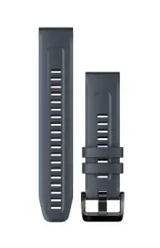 Garmin 010-13111-05 QuickFit 22 mm Granite Blue Silicone Replacement Watch Band
