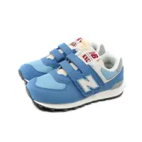 在飛比找蝦皮商城優惠-New Balance 574 運動鞋 魔鬼氈 藍色 中童 