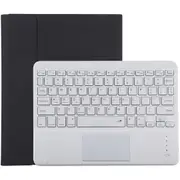 Bluetooth Keyboard & Tablet Case For Ipad 10.2 / Ipad Air 2019 Detachable Touch Pad Pen Slot Holder Microfiber Leather Black White Keyboards