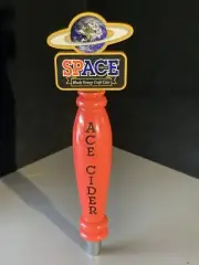 ✅ Space Ace Premium Craft Ciders Cosmic Space Cider CA Beer Bar Tap Handle