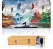 Paramint Eternal Wanderer (Stitched) - MTG Playmat - Compatible for Magic The Gathering Playmat - Play MTG, YuGiOh, Pokemon, TCG - Original Play Mat Art Designs & Accessories