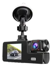 1 set Hd Three Lens In Car Dvr+reverse Camera/parking Monitoring