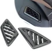 Carbon Fiber Pattern Dash Side Air Vent Overlay Decor Trim For Honda Civic 16-21 (for: Honda Civic)
