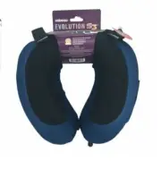 CABEAU S3 Evolution Memory Foam Travel Pillow Indigo BLUE