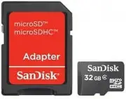 SanDisk 32GB Mobile MicroSDHC Class 4 Flash Memory Card With Adapter- SDSDQM-032G-B35(RETAIL PACKAGING)