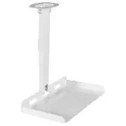 VIVO White Universal Ceiling Extending Projector Tray, Height Adjustable