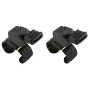 2PK Fox 40 Summit Classic CMG Whistle Coach/Sports Accessory w/ Fingergrip Black
