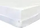 Soft Micro Polyester Cot Size Breathable Comfort Mattress Bed Bug Protector Fits