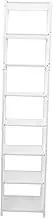 TOGEVAL Vertical Shoe Rack Narrow Folding Organizer Space Saving Shoe Storage Stand for Spaces Stylish and Easy to Clean for Home Entryways and Closets