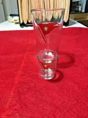 White Star Line Iconic Burgee Flag Barware set, Pint & a Shot!