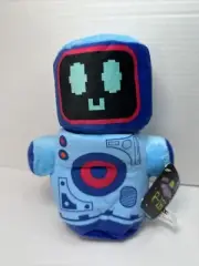 Bark Box Dog Toy Alien Robot P-155 Crinkle Spike Medium Squeaky Bungee