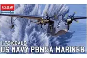 Academy 1/72 USN PBM-5A Mariner Flying Boat Plastic Model Kit *Aus Decals*