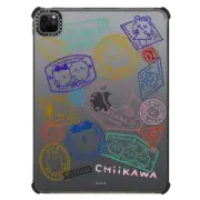 iPad Pro 11-inch (3rd/4th gen) iPad Impact Case Chiikawa Travel Visa Stamp Tablet Case