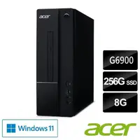 在飛比找momo購物網優惠-【Acer 宏碁】G6900雙核電腦(Aspire XC-1