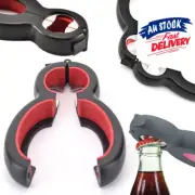 6 in 1 Bottle Opener Jar Can Manual Cap Lid Twist Off Kitchen Tool Multifunction