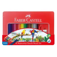 在飛比找蝦皮購物優惠-Faber-Castell 輝柏 水溶性彩色鉛筆 48色 好