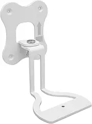 Speaker Wall Mount Bracket for SONOS Era 100, Thickened Stable Rotatable Metal Wall Mounting Stand, Simple Exquisite Space Saving, for SONOS Era 100 Speaker Accessories (White)