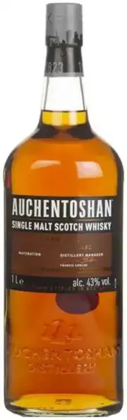 Auchentoshan Dark Oak Single Malt Scotch Whisky 1L