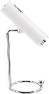 Ipetboom Handheld LED Nail Lamp: Manicure Dryer Curing Light with Stand Mini Nail Dryer for Salon and Home Use Compact and Portable White