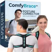 Comfybrace Posture Corrector-Back Brace for Men and Women- Fully Adjustable Stra