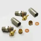For HOPE TECH3 V4/E4/X2 Brake Hose Fittings Kit Copper and Aluminum Alloy