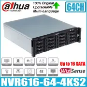 Dahua NVR616-64-4KS2 64 Channel 3U 16HDDs Ultra Series Network Video Recorder