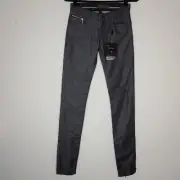 Ben Sherman Siouxsie Coated Skinny Moto Jeans