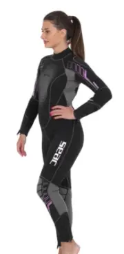 Seac 5mm Lady Komoda Ultra Comfortable Scuba Diving Wetsuit Size Medium Plus Yam