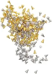 COMPUKAS 200Pcs Nail Charms Gems for Gel Nails Durable Nail Art Jewels Decorations Versatile Supplies for Unique Manicure Designs Easy to Apply Fade Resistant