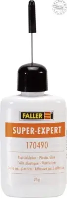 FALLER 170490 Super Expert - Modeling Glue Metal Tip 25Gr.