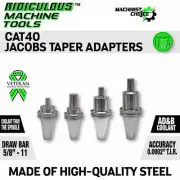 CAT40 Jacobs Taper 3 x 1.57" Adapter G2.5 X 30,000 RPM (0.0002 T.I.R.)High quali