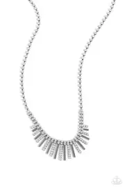 Paparazzi FLARE TO BE DIFFERENT black necklace