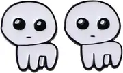 [Pinstant] TBH Autism Creature Autistic Meme Yipee Yippee Stud Earrings Ear Rings Cute Kawaii Cosplay, Enamel, enamel